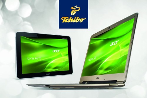 Acer ASPIRE S3 und Acer ICONIA TAB A 210 bei Tchibo zu kaufen