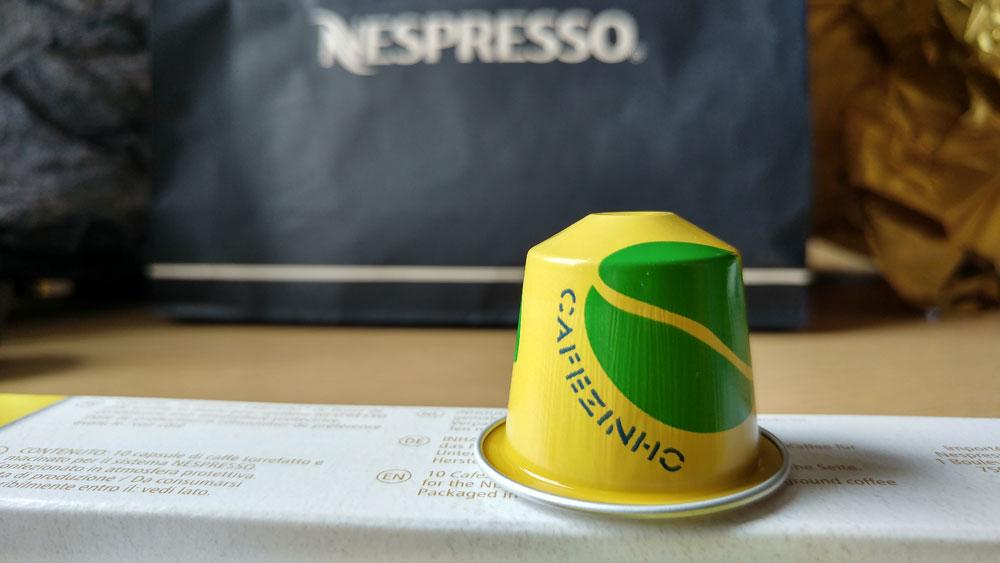 Eine Kapsel Cafezinho do Brasil | Foto: Redaktion