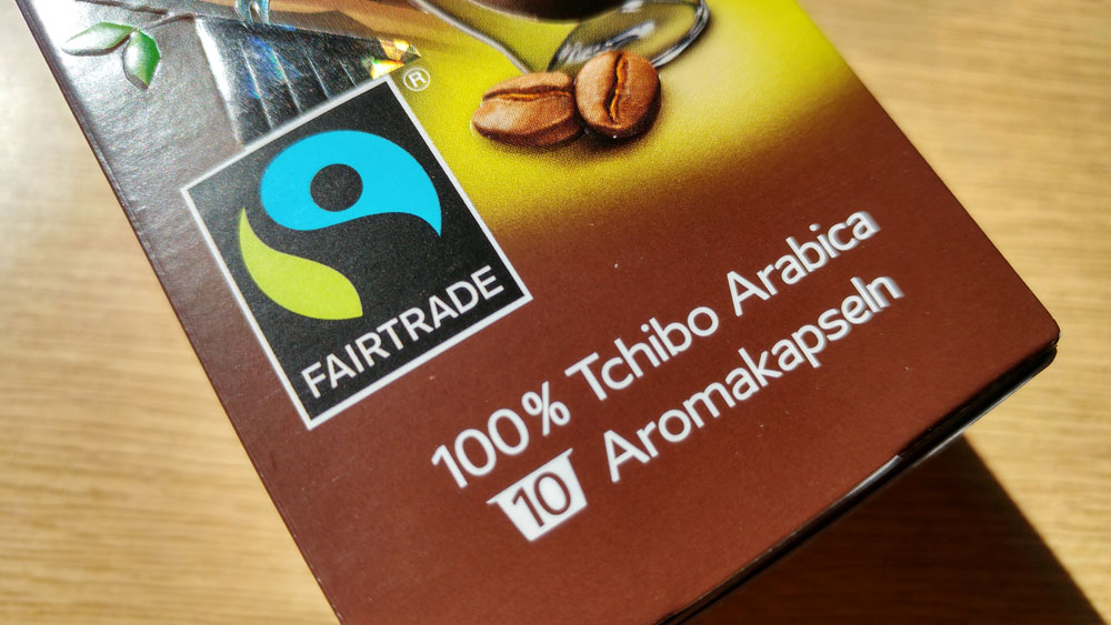 Fairtrade-Siegel auf der Packung | Foto: Redaktion