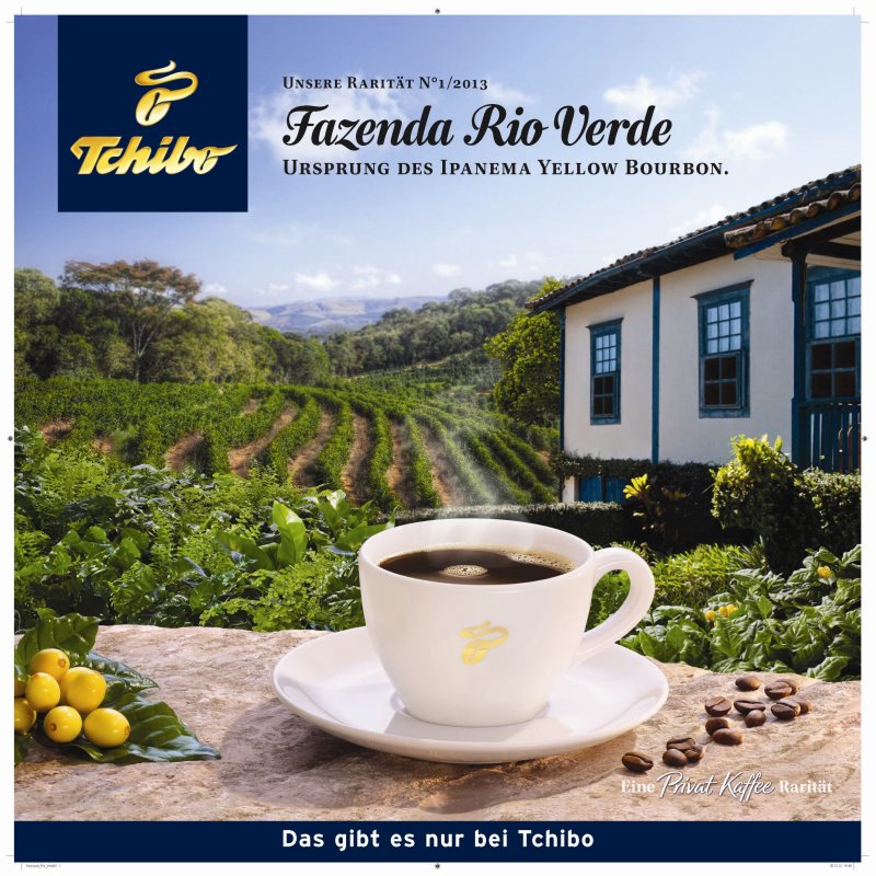 Tchibo Privat Kaffee Rarität "Fazenda Rio Verde"