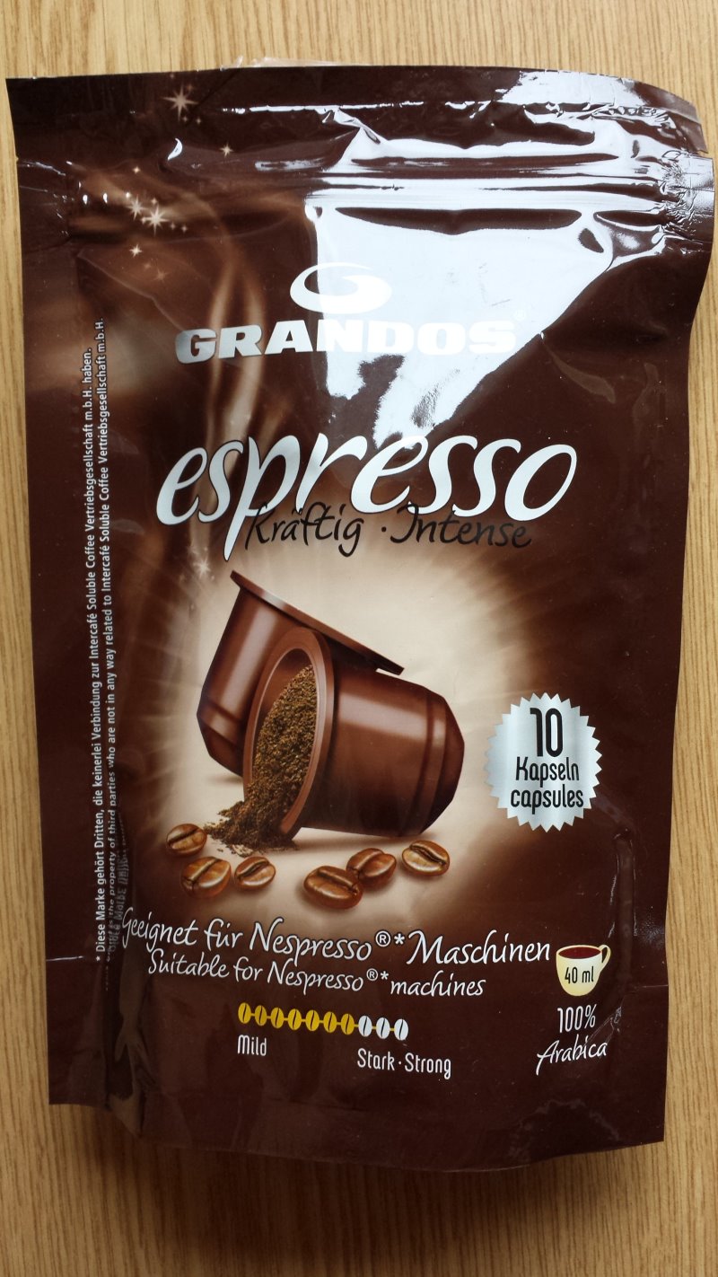 Grandos-Kaffeekapseln im Test: Espresso | Foto: Redaktion