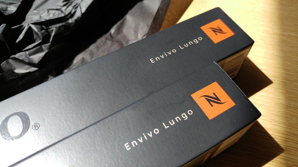 2 Stangen Nespresso Envivo Lungo | Foto: Redaktion