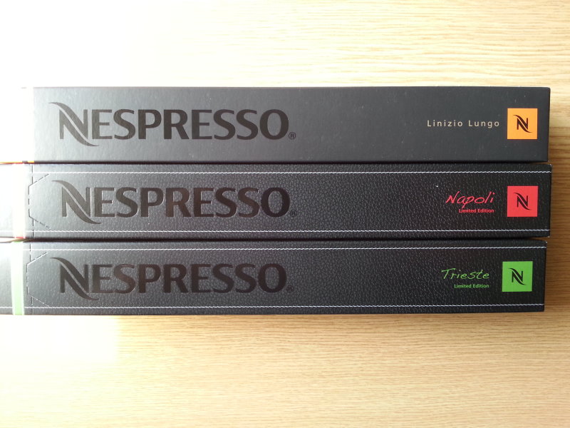 Drei neue Nespresso-Sorten