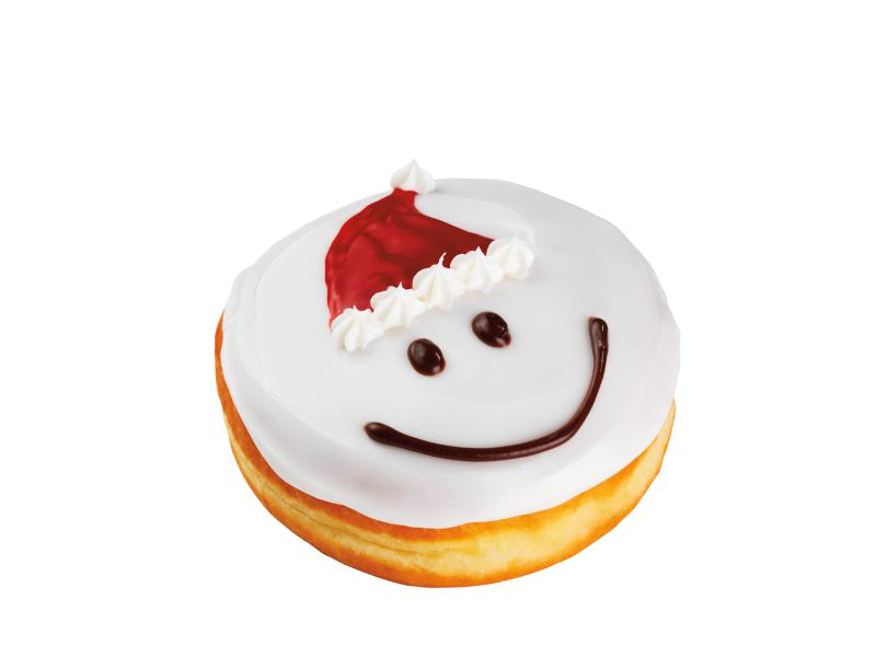 Smiley Santa Donut | (C) Jim Scherer via PR Newswire