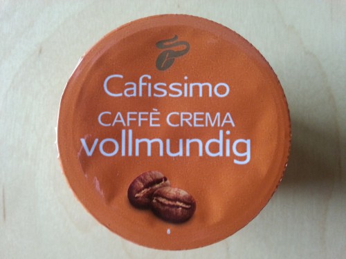 Tchibo-Kapsel Cafissimo Caffé Crema Vollmundig 