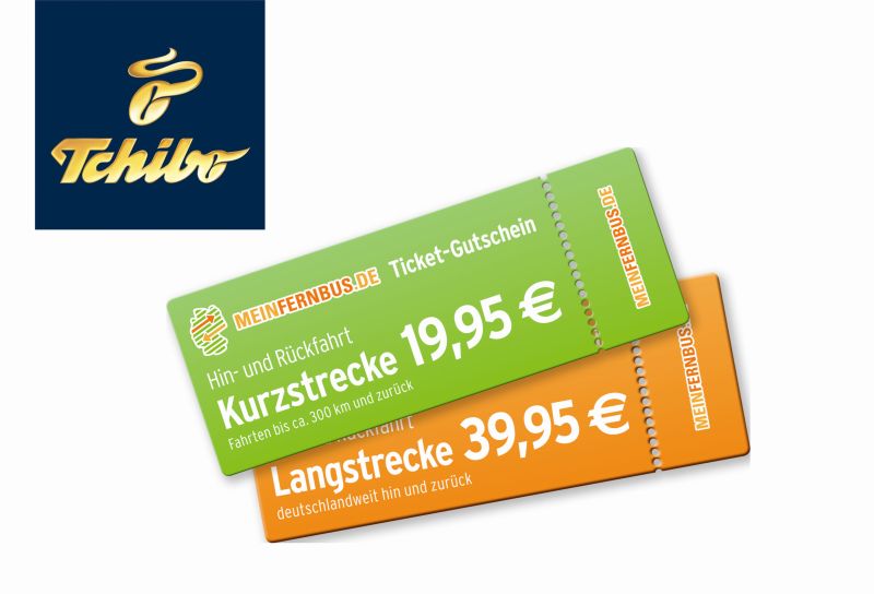 Tchibo und MeinFernbus - Tickets | Bild: Tchibo GmbH