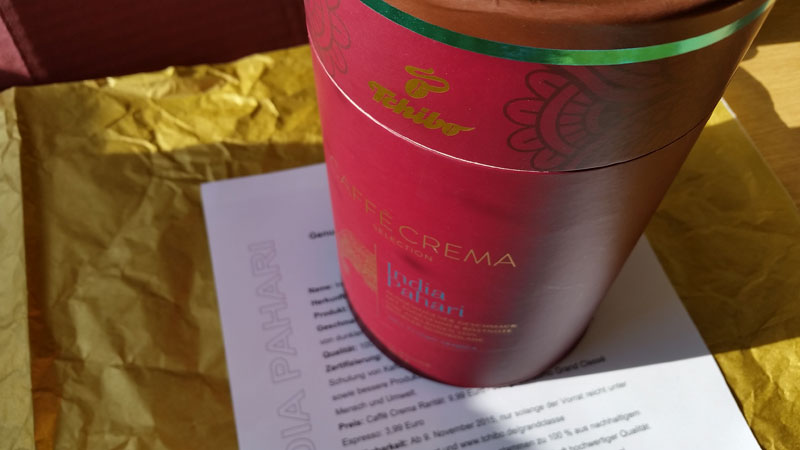 Dekorative Verpackung der Caffè Crema Selection | Foto: Redaktion