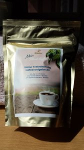 Verpackung | Mein Privat Kaffee selbst mischen - Test