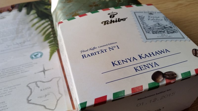 Privat Kaffee Rarität "Kenya Kahawa" | Foto: Redaktion