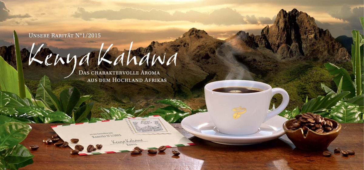 Keyvisual zum "Kenya Kahawa" | Grafik: Tchibo