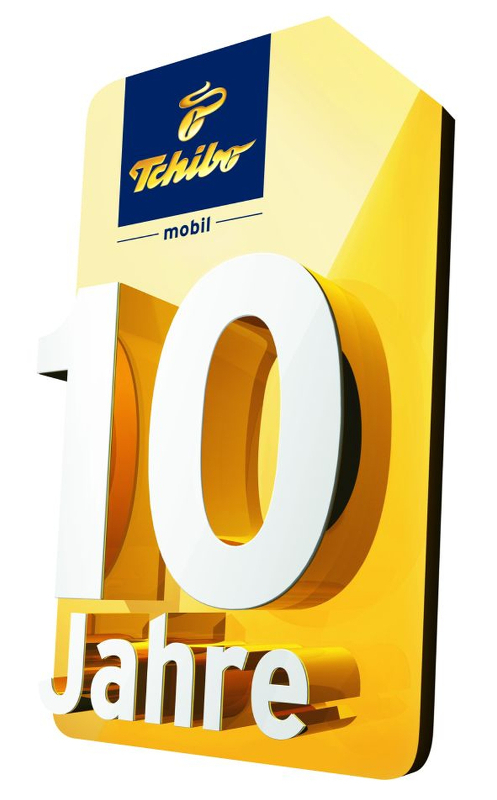 Tchibo mobil - Jubiläums-Logo | Bild: Tchibo GmbH