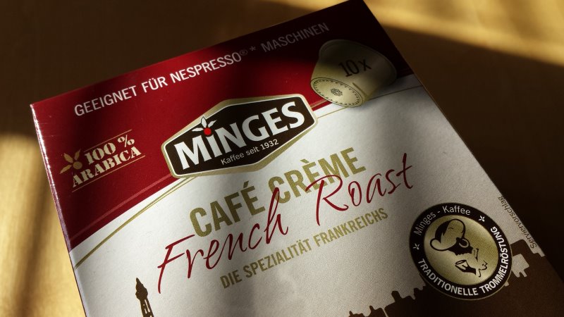 Verkaufsverkackung Café Crème French Roastinges | Foto: Redaktion