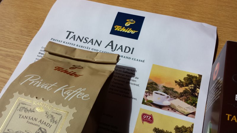 Privat Kaffee Rarität Tansan Ajadi in Verkaufsverpackung | Foto: Redaktion