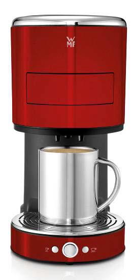 WMF LONO Kaffeepadmaschine COLOR - chili red | Bild: WMF via pressebox.de