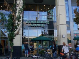 Starbucks in den Spandau Arcaden in Berlin